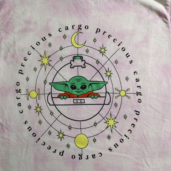 EUC Star Wars Baby Yoda "Precious Cargo" tee - Picture 5 of 7